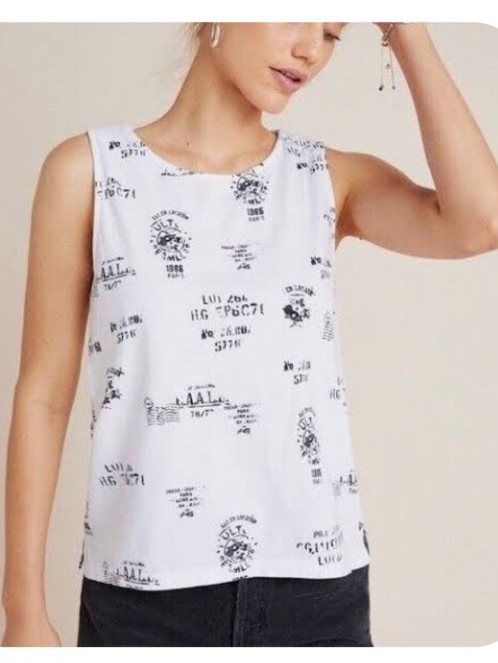 Anthropologie Avery Muscle Tank Top - Picture 3 of 8
